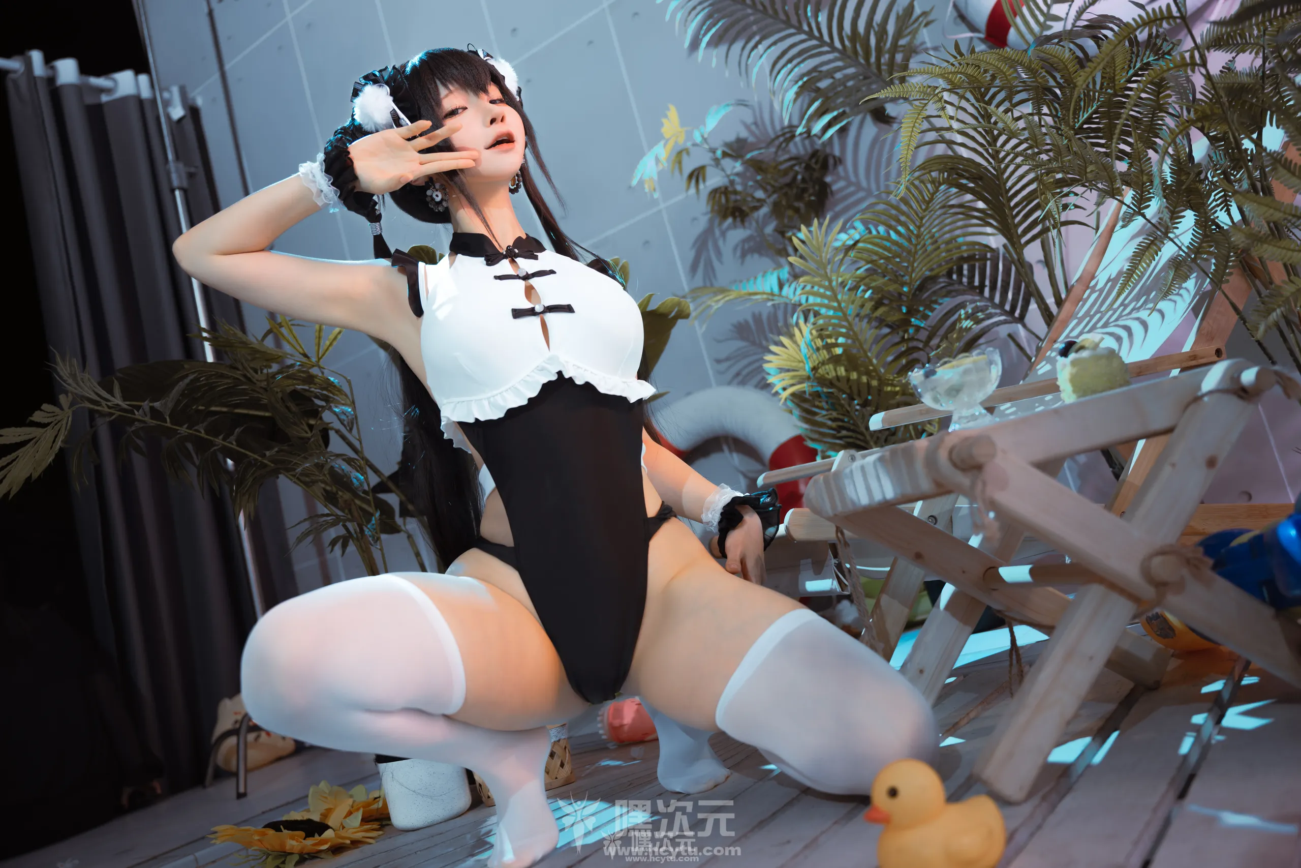 蠢沫沫 熊猫娘最新写真图片在线观看