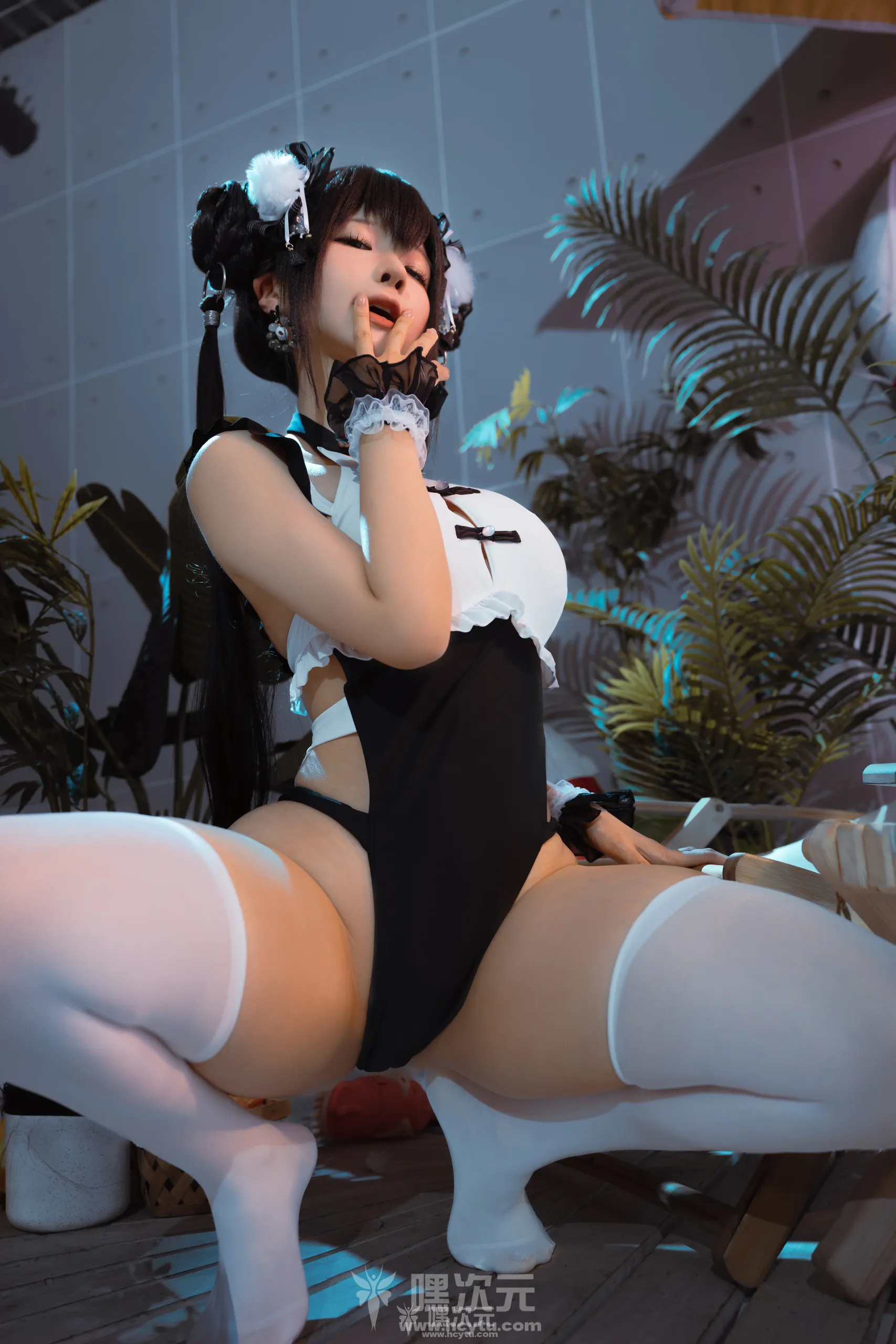 蠢沫沫 熊猫娘最新写真图片在线观看