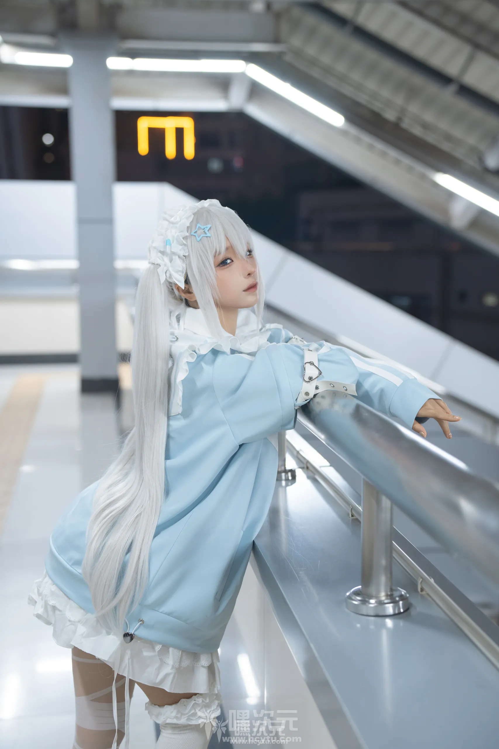 蠢沫沫《水色》 – 堕落的都市少女最新图片-嘿次元