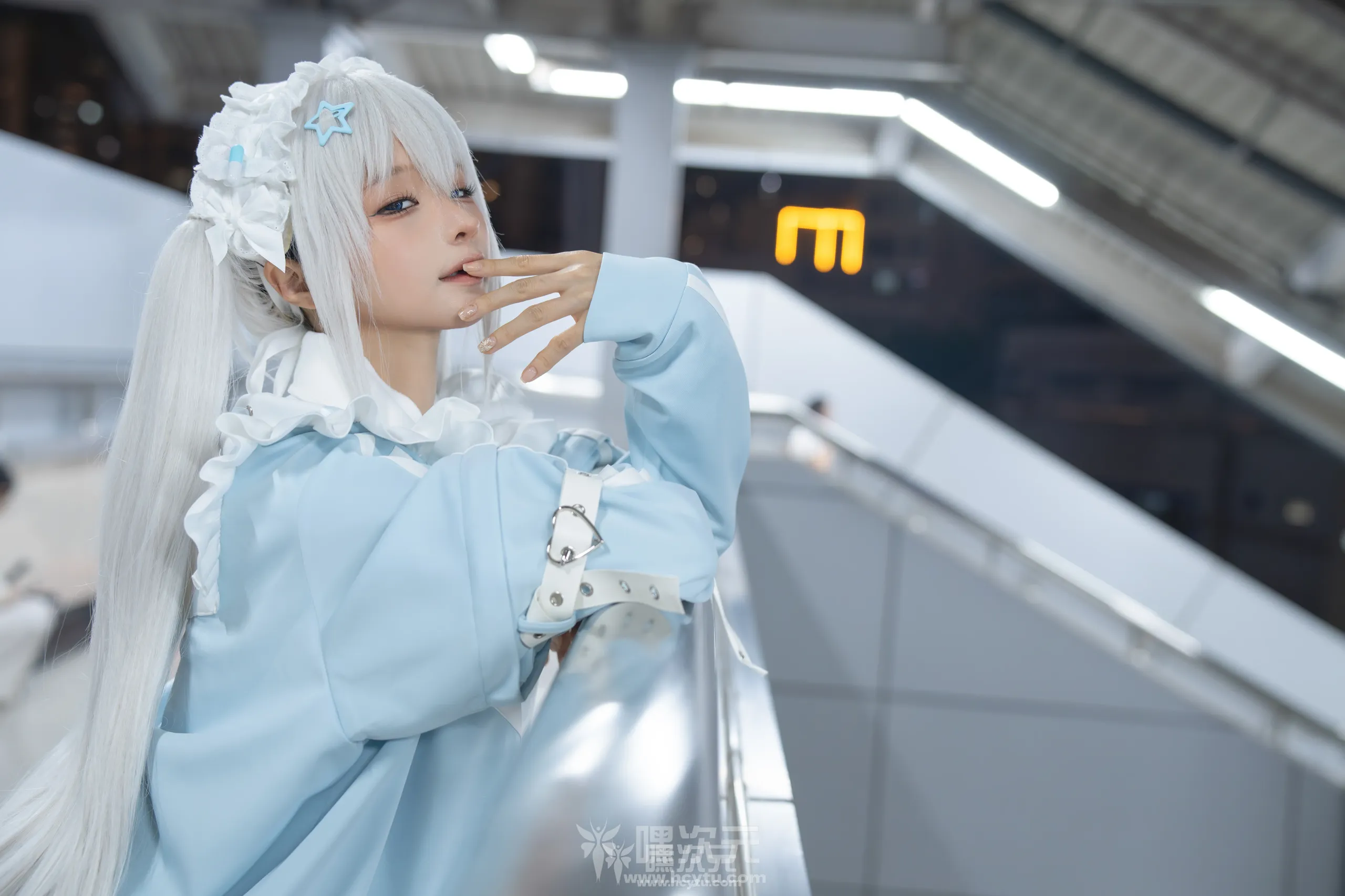 蠢沫沫《水色》 – 堕落的都市少女最新图片 - 嘿次元 图2