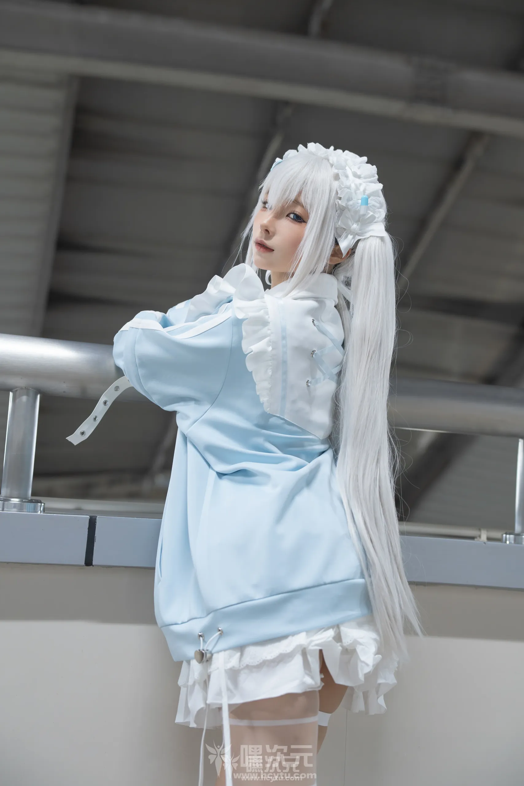 蠢沫沫《水色》 – 堕落的都市少女最新图片 - 嘿次元 图3