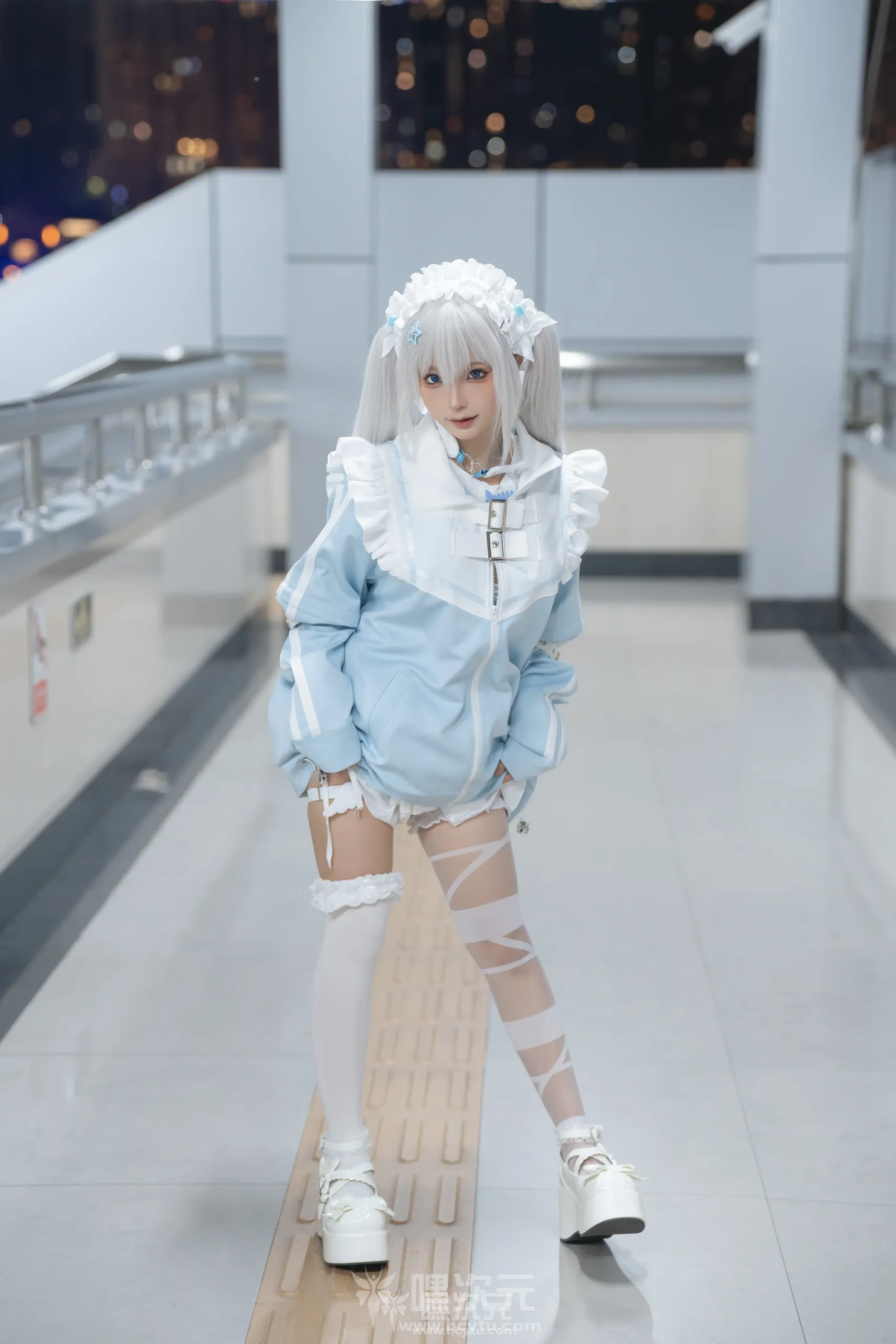 蠢沫沫《水色》 – 堕落的都市少女最新图片 - 嘿次元 图4