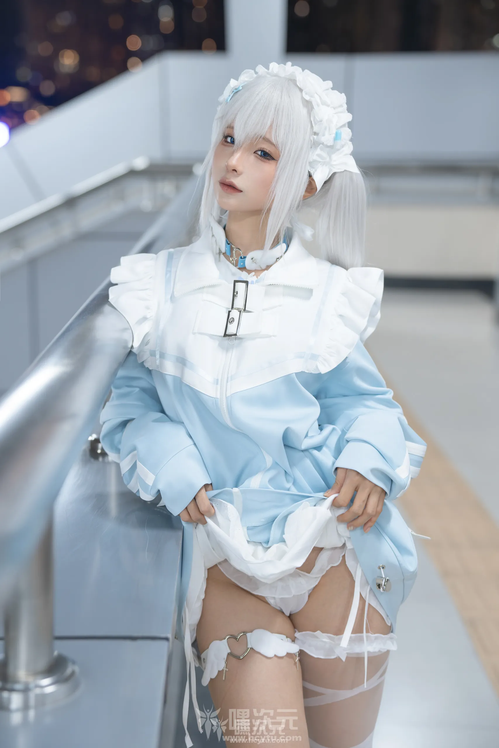 蠢沫沫《水色》 – 堕落的都市少女最新图片 - 嘿次元 图6