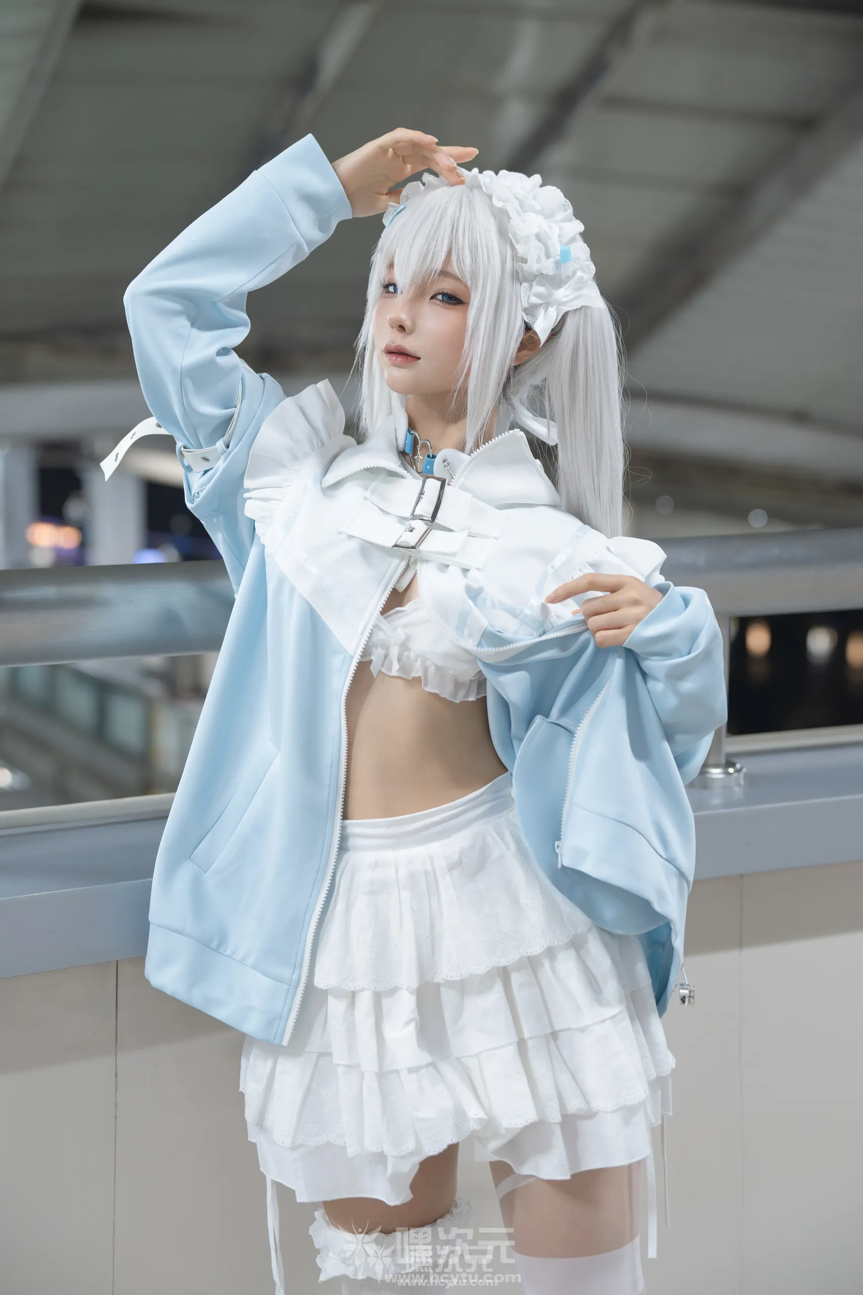 蠢沫沫《水色》 – 堕落的都市少女最新图片 - 嘿次元 图7
